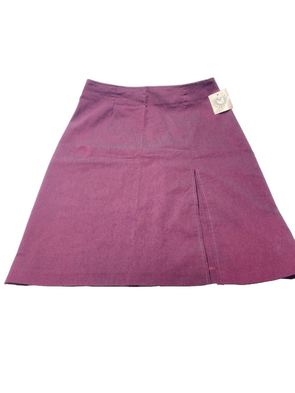 Women’s Skirt Burgundy Wine Colour - Brand New with Tags, Stylish & Elegant